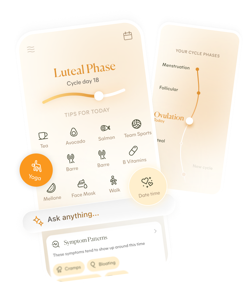 Application Lively – Suivi de cycle