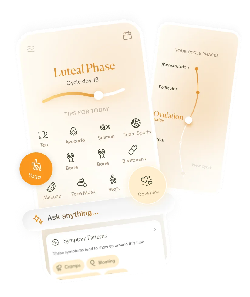 Application Lively – Suivi de cycle