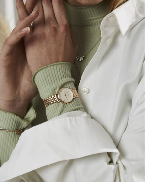 Elegant watch detail