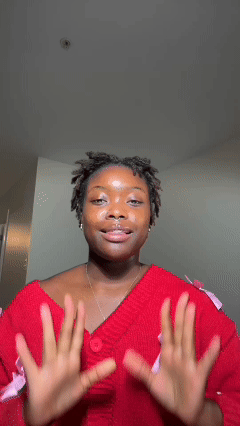 Sarah's story preview